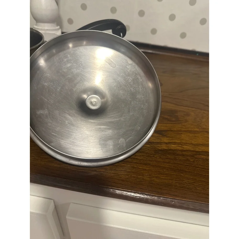 Farberware Aluminum Clad Stainless Steel 2 Qt Saucepan with Lid Vintage NYC USA